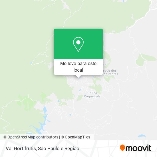 Val Hortifrutis mapa