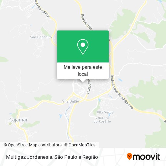 Multigaz Jordanesia mapa