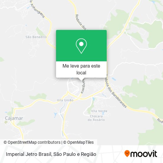 Imperial Jetro Brasil mapa