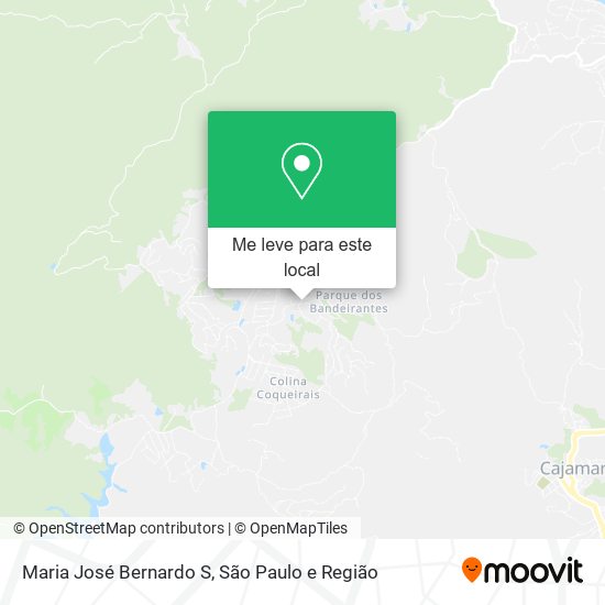 Maria José Bernardo S mapa