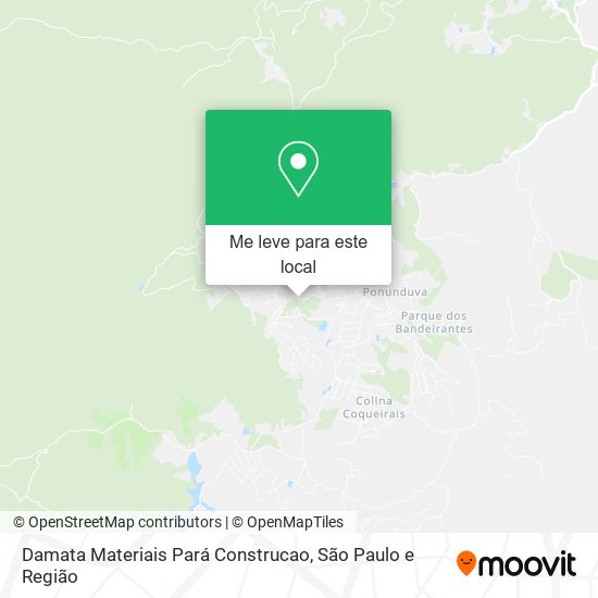 Damata Materiais Pará Construcao mapa