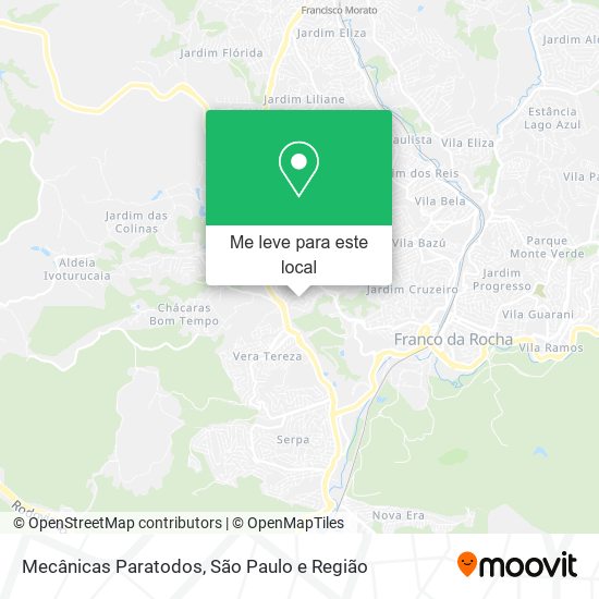Mecânicas Paratodos mapa