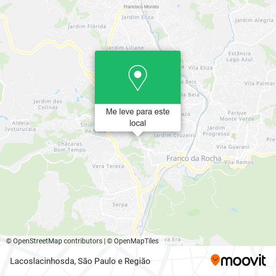 Lacoslacinhosda mapa