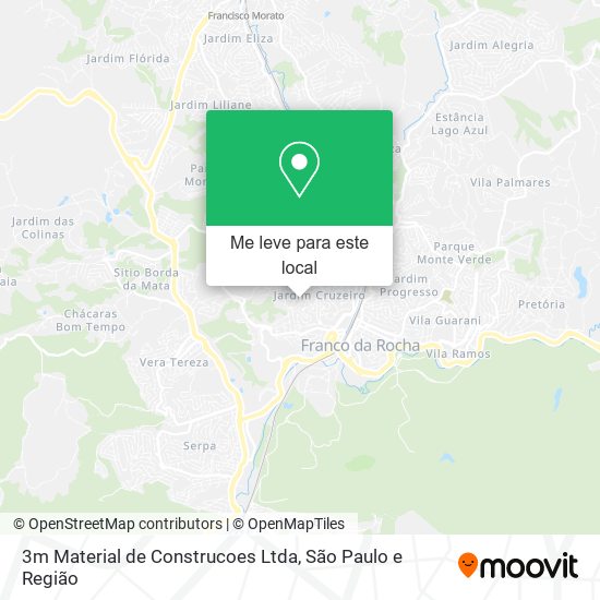 3m Material de Construcoes Ltda mapa