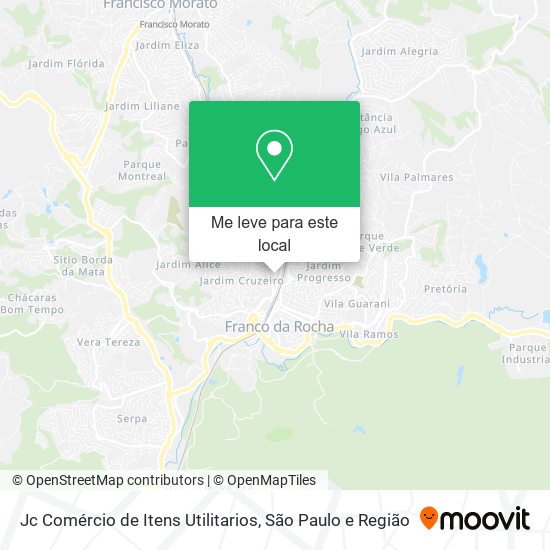 Jc Comércio de Itens Utilitarios mapa