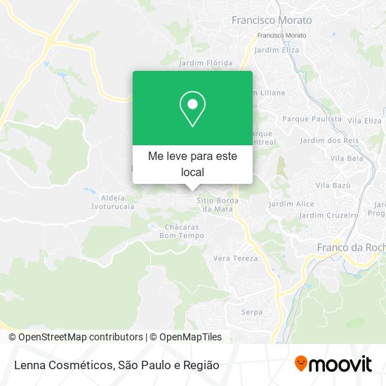 Lenna Cosméticos mapa