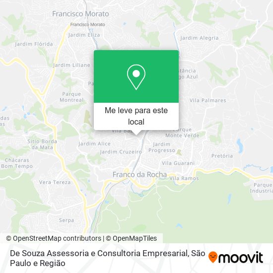 De Souza Assessoria e Consultoria Empresarial mapa