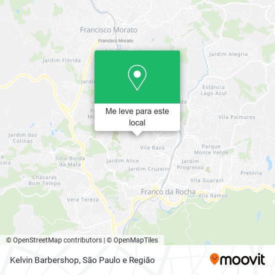 Kelvin Barbershop mapa