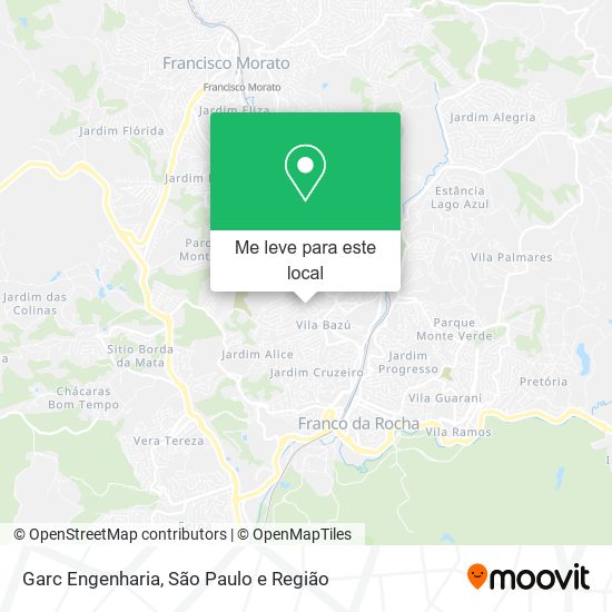Garc Engenharia mapa