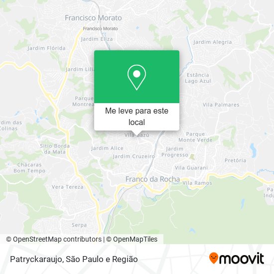 Patryckaraujo mapa
