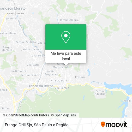 Frango Grill Sjs mapa