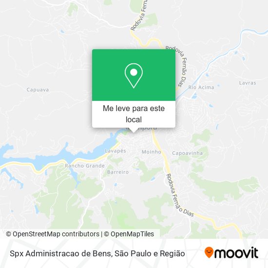 Spx Administracao de Bens mapa