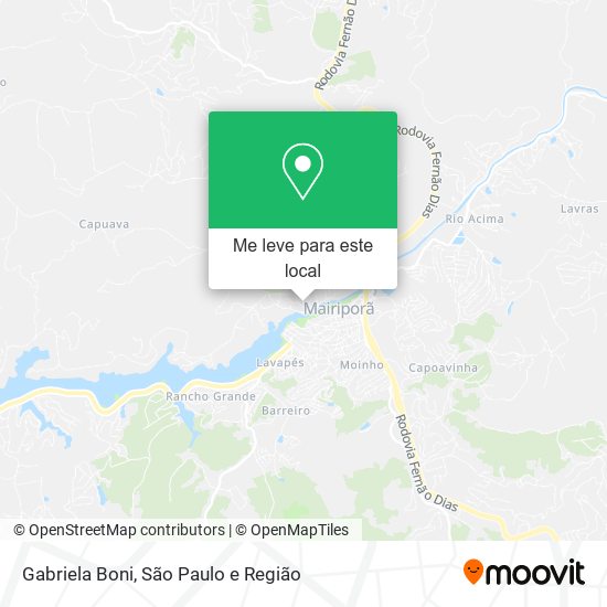 Gabriela Boni mapa