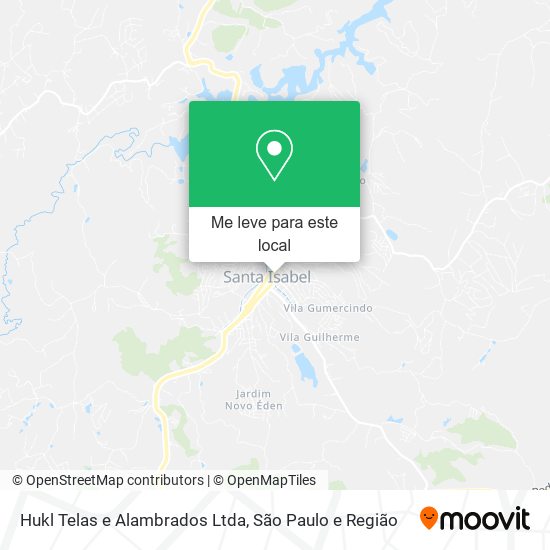 Hukl Telas e Alambrados Ltda mapa