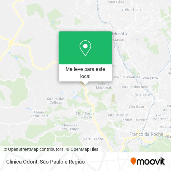 Clínica Odont mapa