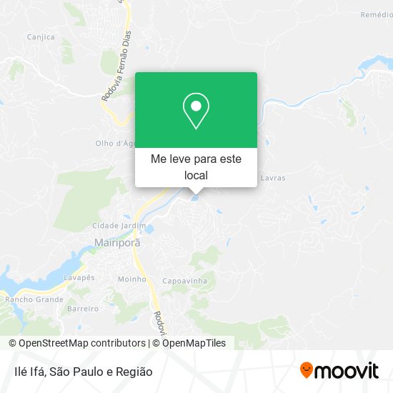 Ilé Ifá mapa