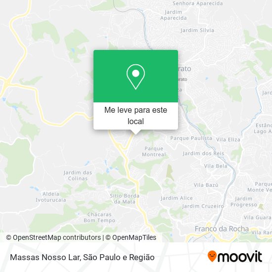 Massas Nosso Lar mapa