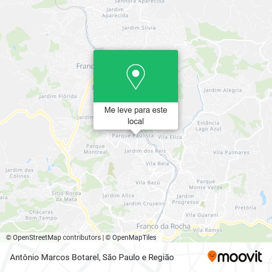 Antônio Marcos Botarel mapa