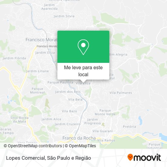 Lopes Comercial mapa