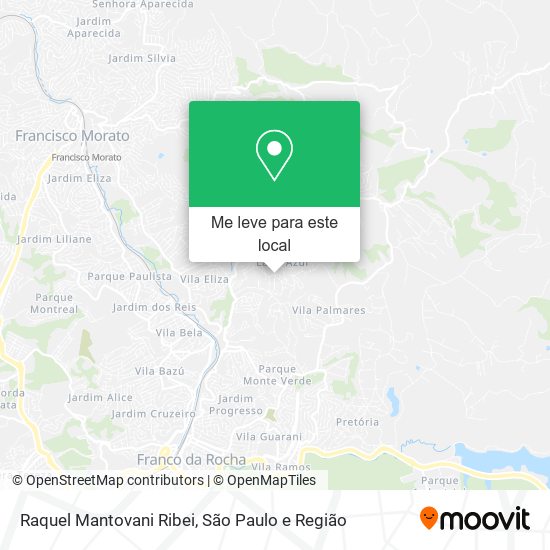 Raquel Mantovani Ribei mapa