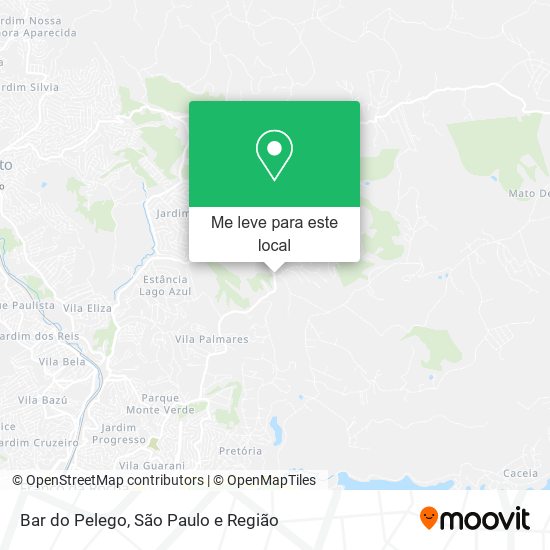 Bar do Pelego mapa