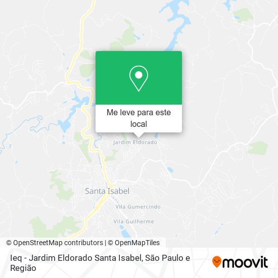 Ieq - Jardim Eldorado Santa Isabel mapa
