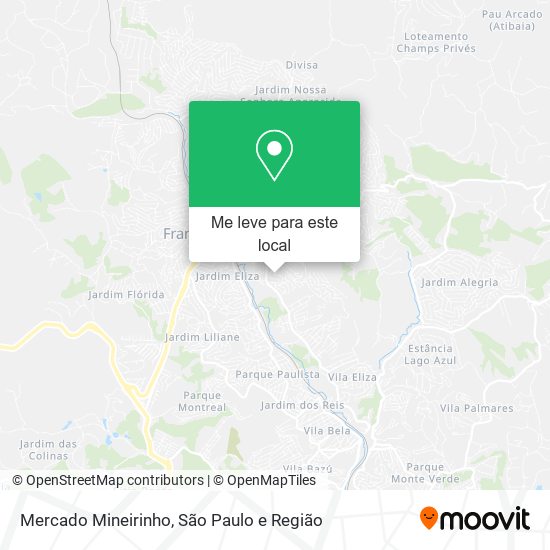 Mercado Mineirinho mapa