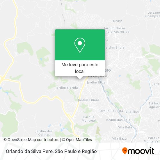 Orlando da Silva Pere mapa