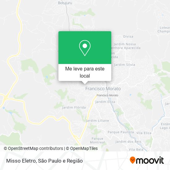 Misso Eletro mapa