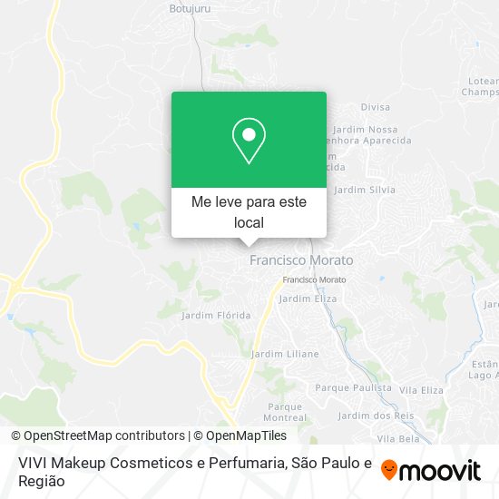 VIVI Makeup Cosmeticos e Perfumaria mapa