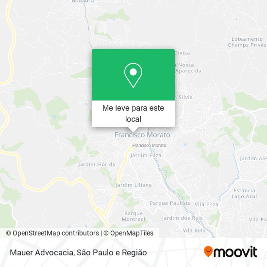 Mauer Advocacia mapa
