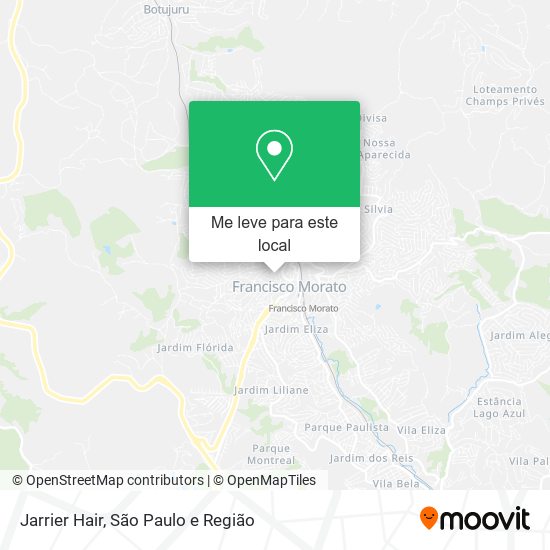 Jarrier Hair mapa
