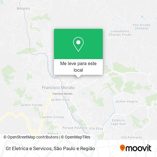 Gt Eletrica e Servicos mapa