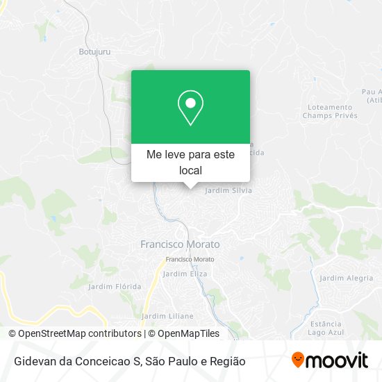 Gidevan da Conceicao S mapa