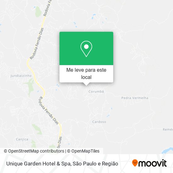 Unique Garden Hotel & Spa mapa