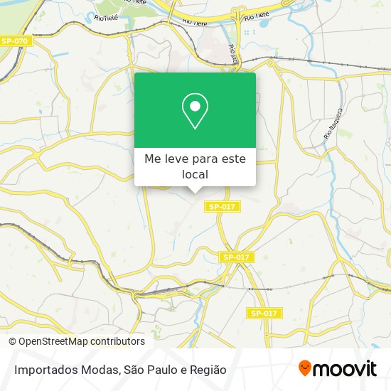 Importados Modas mapa