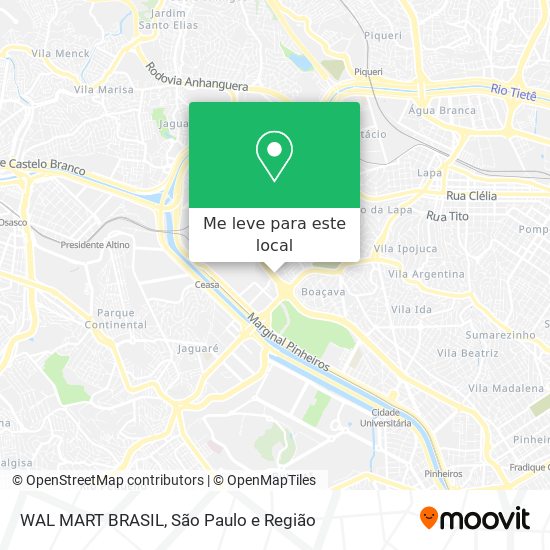 WAL MART BRASIL mapa