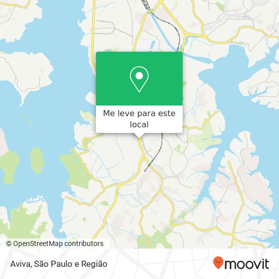 Aviva, Cidade Dutra São Paulo-SP mapa