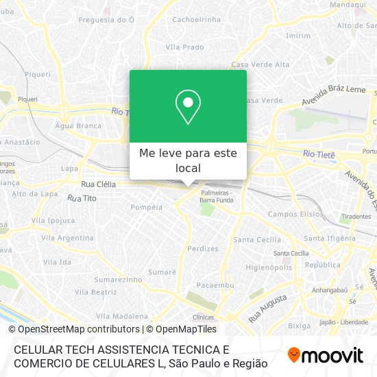 CELULAR TECH ASSISTENCIA TECNICA E COMERCIO DE CELULARES L mapa