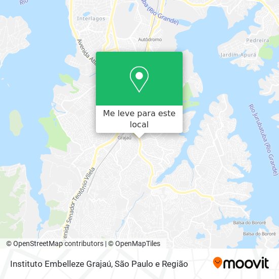 Instituto Embelleze Grajaú mapa