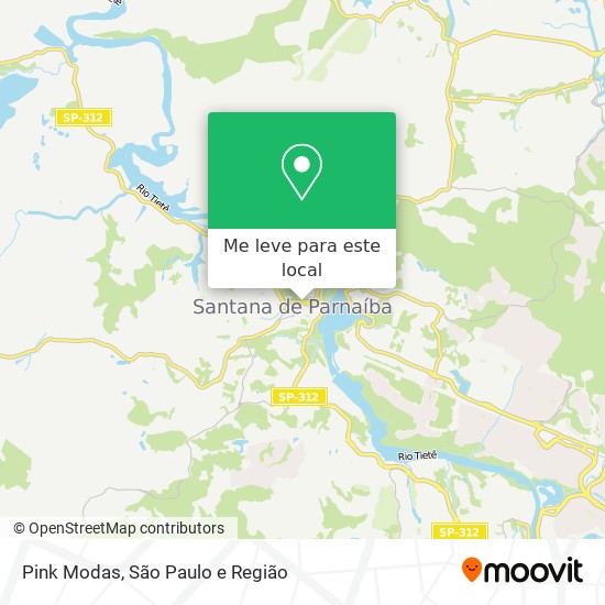 Como chegar até Pink Modas em Santana De Parnaíba de Ônibus ou Trem?