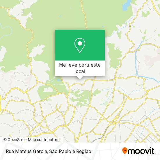 Rua Mateus Garcia mapa