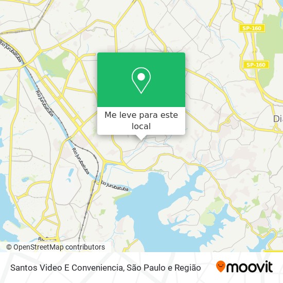 Santos Video E Conveniencia mapa