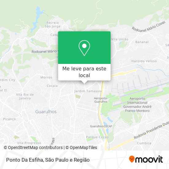 Ponto Da Esfiha mapa