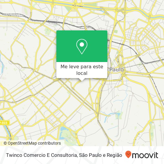 Twinco Comercio E Consultoria, Rua Rocha, 132 Bela Vista São Paulo-SP 01330-000 mapa