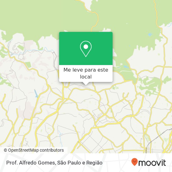 Prof. Alfredo Gomes, Rua Maria de São José Cunha Cachoeirinha São Paulo-SP 02617-050 mapa