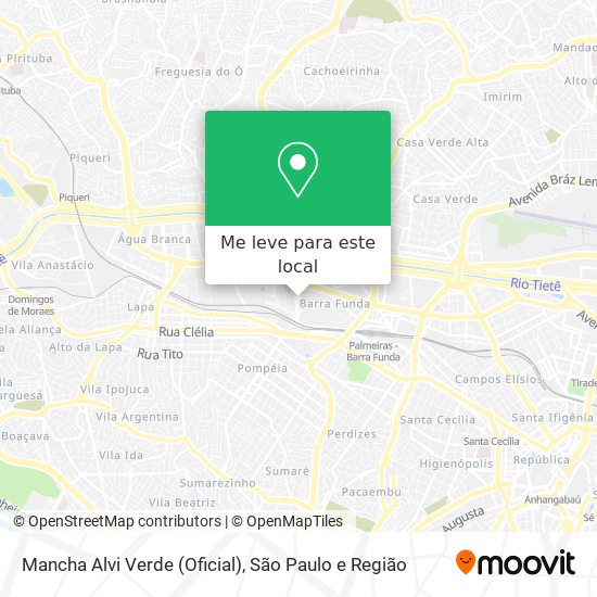 Mancha Alvi Verde (Oficial) mapa