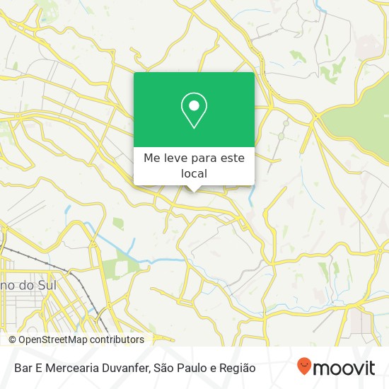 Bar E Mercearia Duvanfer mapa