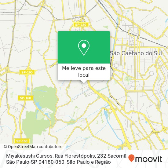 Miyakesushi Cursos, Rua Florestópolis, 232 Sacomã São Paulo-SP 04180-050 mapa