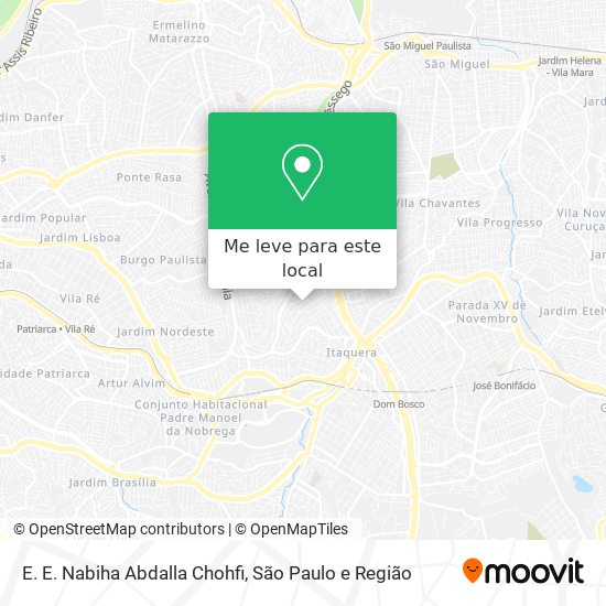 E. E. Nabiha Abdalla Chohfi mapa
